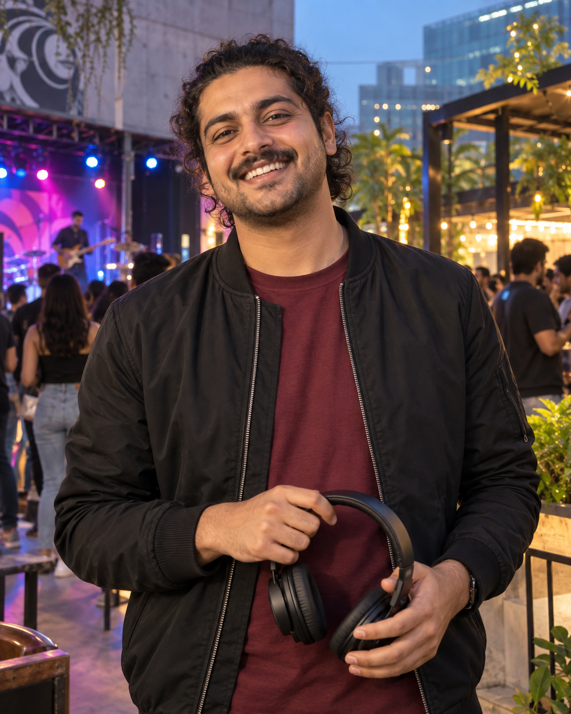 Sample profile portrait of Rohan, 27